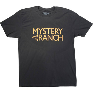 MYSTERY RANCH Logo Tee - Black (Front)